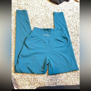P'tula Deep Teal Active Leggings